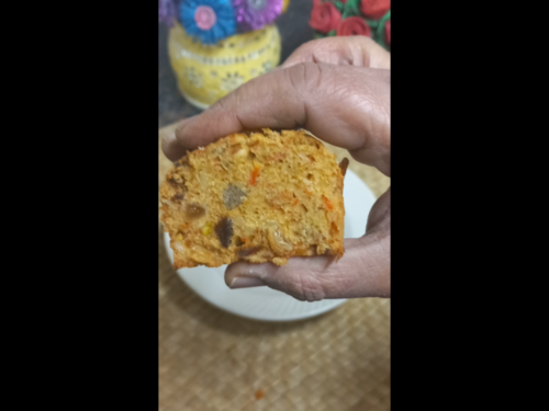 Easy & Healthy Carrot Plum Muffins(Eggless)