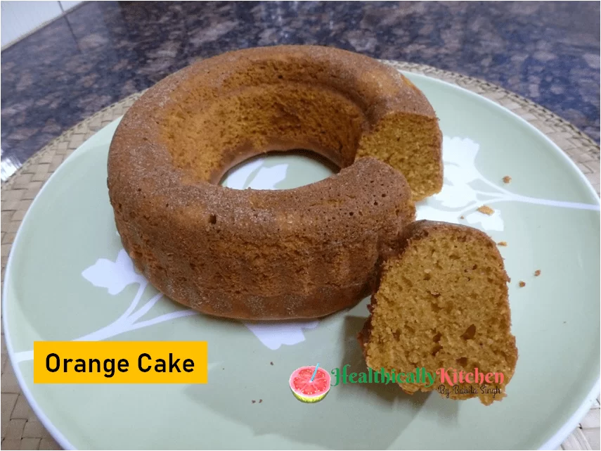 Simple Orange Cake Recipe (EGGLESS & DAIRY-FREE) 1 Simple Orange Cake Recipe