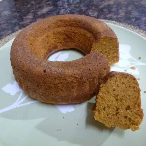 Simple Orange Cake Recipe (EGGLESS & DAIRY-FREE) 16 https://healthicallykitchen.com/carrot-orange-cake-healthy-cake-recipe/