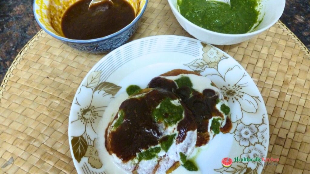 Paneer Stuffed Aloo Tikki Chaat Recipe | Healthy Street Style Snack 2 paneer aloo tikki