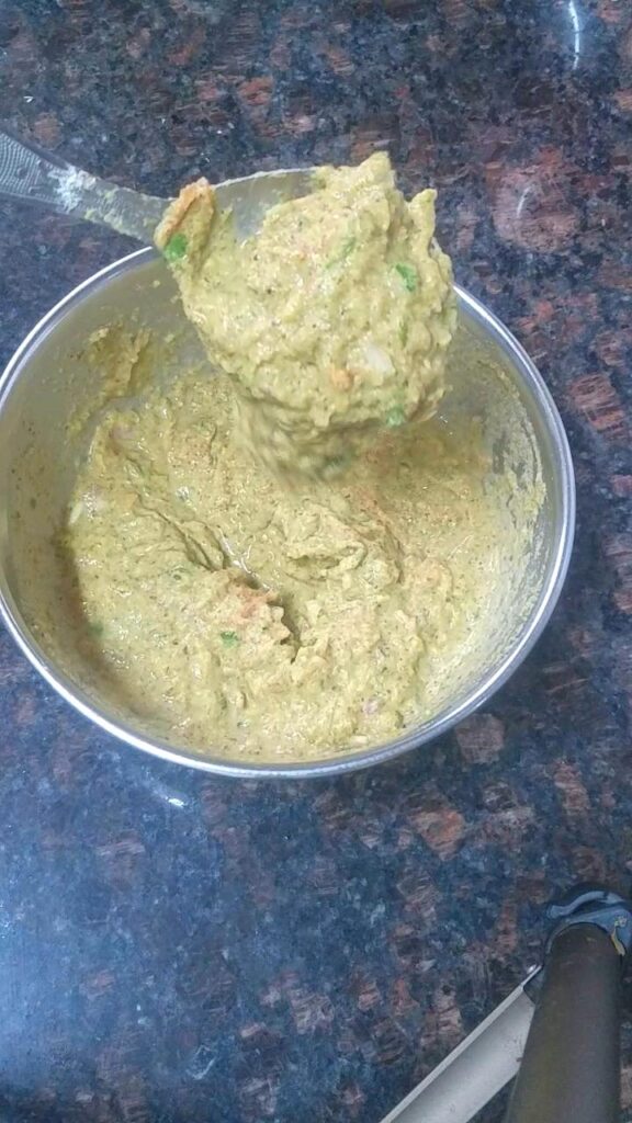 Sprouted Moong Dal Chilla | High Protein Breakfast for Weight Loss & Diabetics 5 consistency of chilla batter Healthically Kitchen