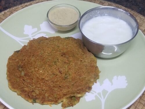 Sprouted Moong Dal Chilla | High Protein Breakfast for Weight Loss & Diabetics
