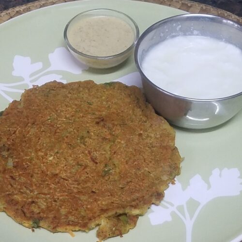 Sprouted Moong Dal Chilla | High Protein Breakfast for Weight Loss & Diabetics