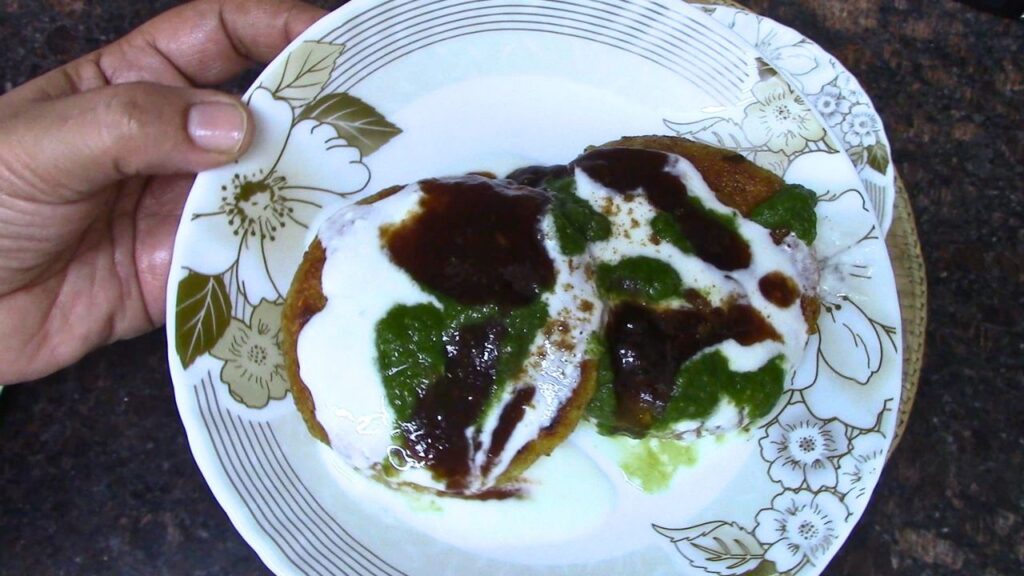 Paneer Stuffed Aloo Tikki Chaat Recipe | Healthy Street Style Snack