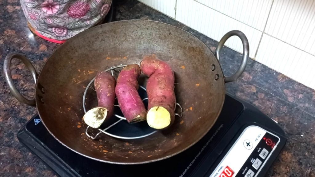 How to Cook Sweet Potatoes Without Water | 2 Easy Ways 5 cooked sweet potato Healthically Kitchen