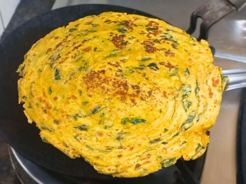 Moringa Paratha | High Protein Dal Laccha Paratha Recipe