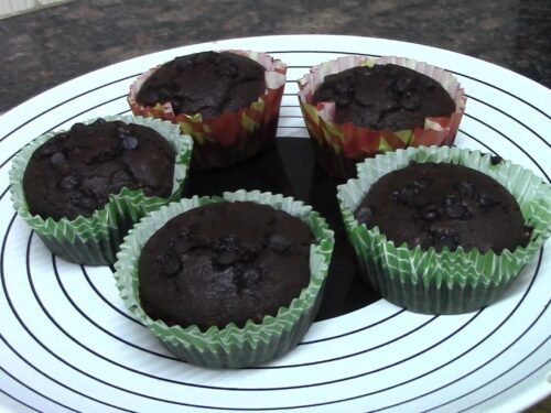 ragi chocolate muffins