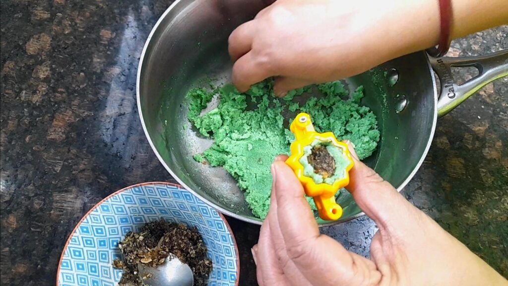 Easy Paan Gulkand Modak Recipe (No Added Sugar) 16 add stuffing Healthically Kitchen