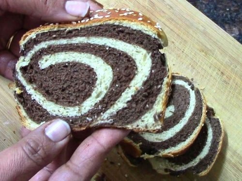 Whole Wheat Marble Bread Recipe | No Maida, No Eggs & No Refined Sugar 1 Whole Wheat Marble Bread Recipe | No Maida, No Eggs & No Refined Sugar