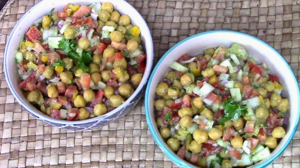 Easy White Chana Salad | Quick Protein-Rich Meal