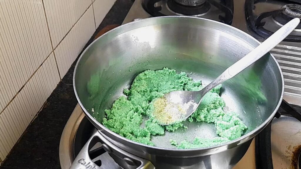 Easy Paan Gulkand Modak Recipe (No Added Sugar) 12 cooked suji mixture Healthically Kitchen
