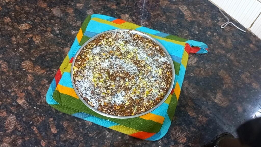 Janmashtami Special Mewa Paag Recipe – No Refined Sugar 23 ready to cool Healthically Kitchen