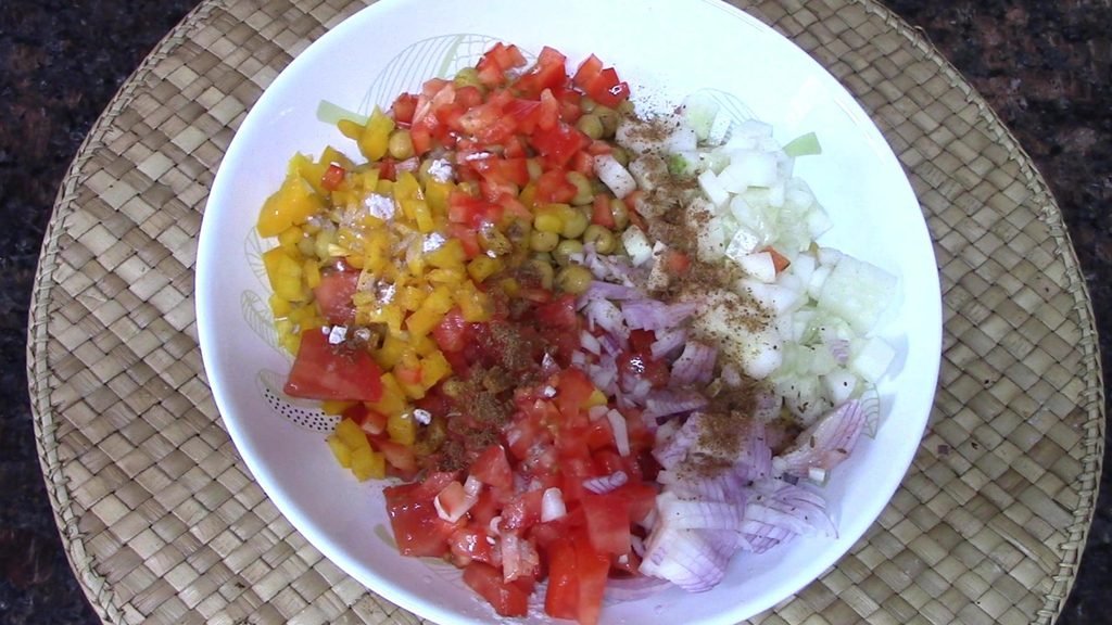 spices in salad Healthically Kitchen
