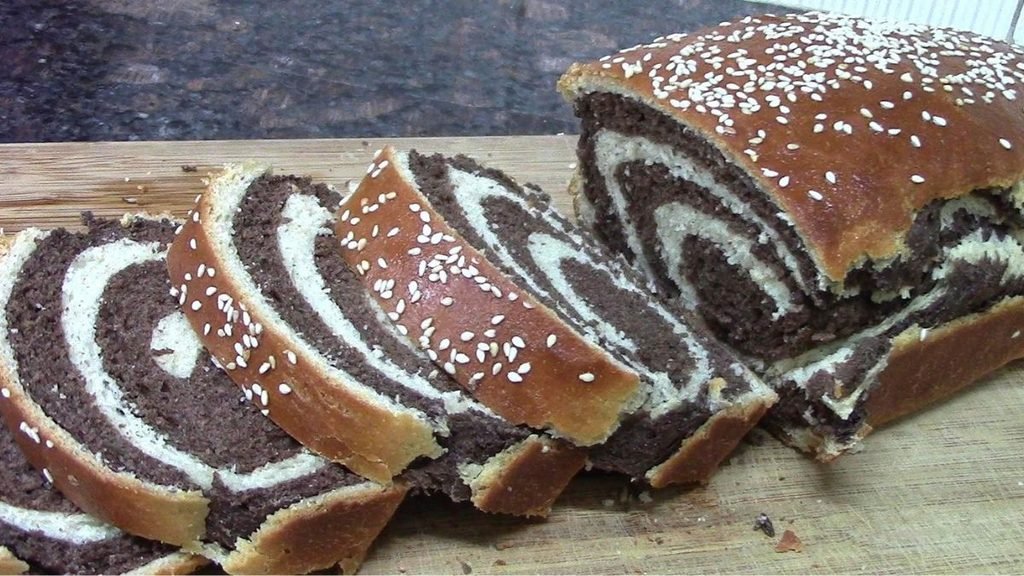 Whole Wheat Marble Bread Recipe | No Maida, No Eggs & No Refined Sugar 1 Whole Wheat Marble Bread Recipe | No Maida, No Eggs & No Refined Sugar