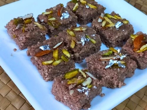 Chocolate Kalakand Recipe | Easy Chocolate Barfi 1 chocolate kalakand recipe