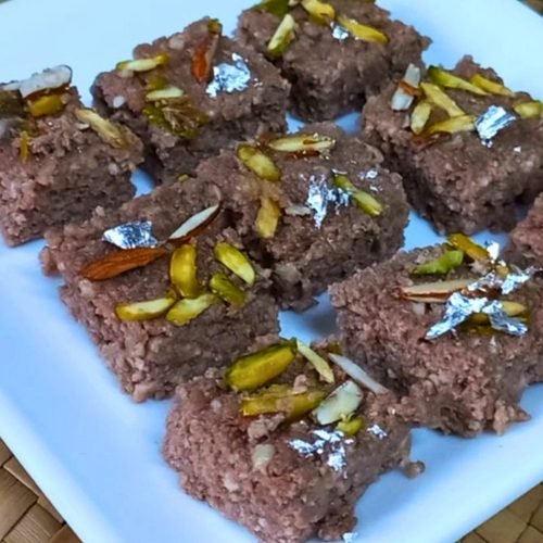 Chocolate Kalakand Recipe | Easy Chocolate Barfi 15 chocolate kalakand recipe
