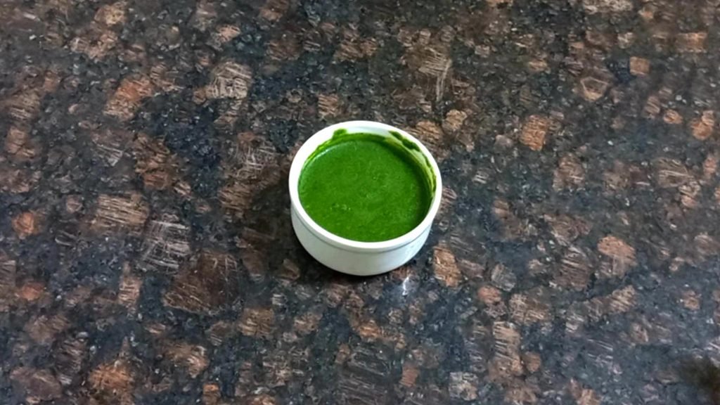 No Potato Vrat Chaat | Sweet Potato Tikki Chaat Recipe 19 green theeki chutney Healthically Kitchen