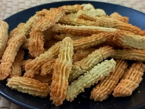 Kesar Jowar Cookies Recipe in Air Fryer 2 gluten free jowar millet cookies