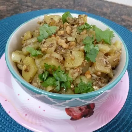 Easy Jeera Aloo Recipe for Vrat | No Boil Aloo Jeera Recipe 18 https://healthicallykitchen.com/carrot-orange-cake-healthy-cake-recipe/