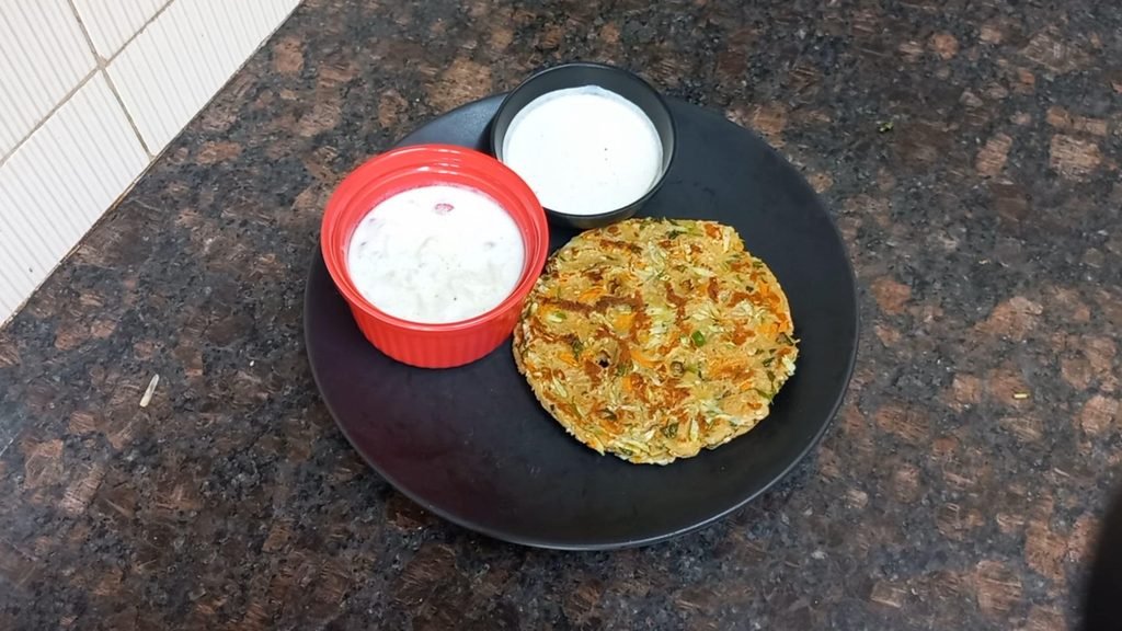 Rajgira Nashta for Vrat | Rajgira Roti, Cucumber Raita & Paneer Dip 24 nashta platter Healthically Kitchen