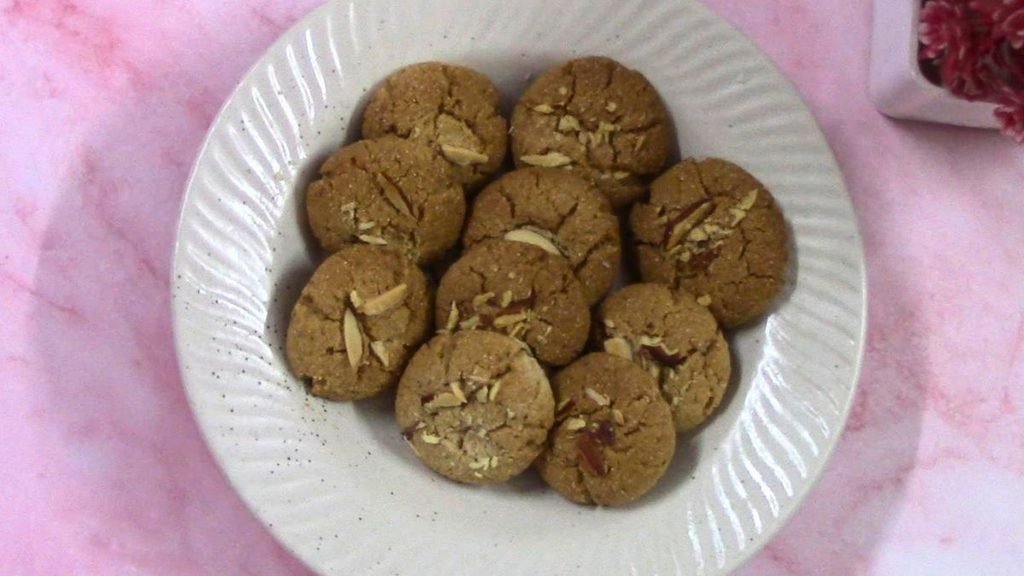 Rajgira Almond Cookies Recipe | Vrat Friendly Cookies