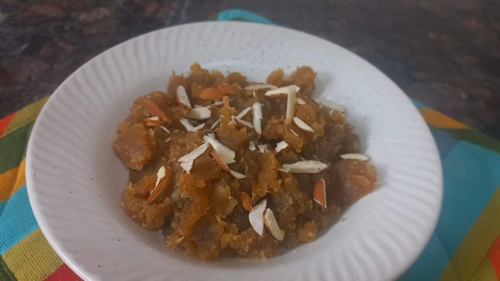 Quick Sweet Potato Halwa with Jaggery (No Refined Sugar) 12 shakarkand halwa recipe Healthically Kitchen