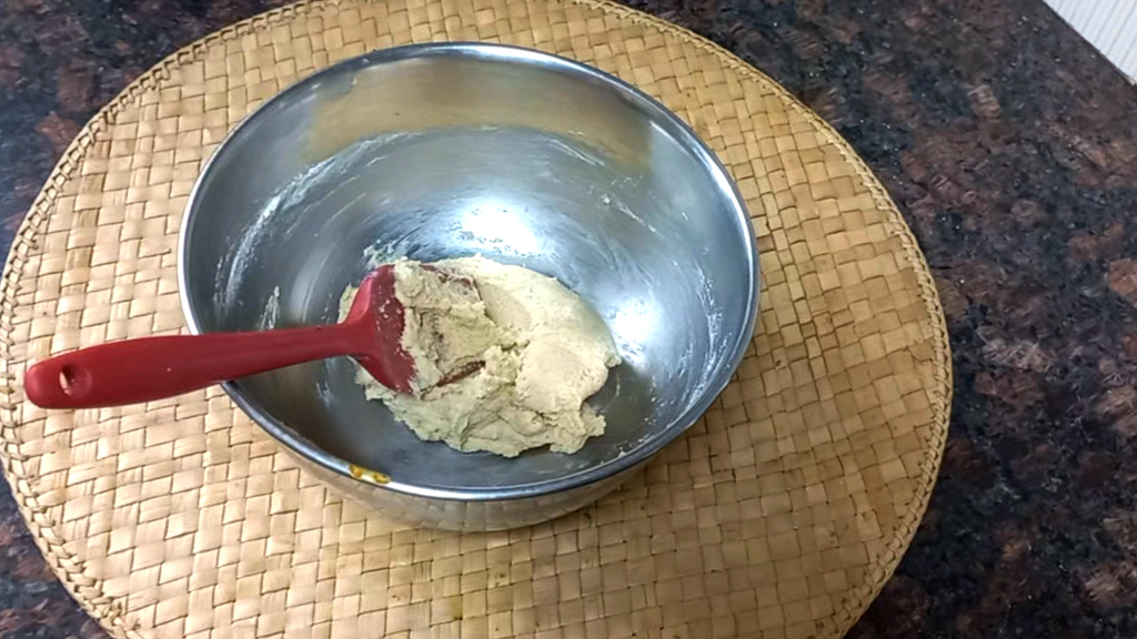 Kesar Jowar Cookies Recipe in Air Fryer 10 soft pipeable dough Healthically Kitchen